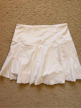 Free people Women's White Athletic Flared Skirt